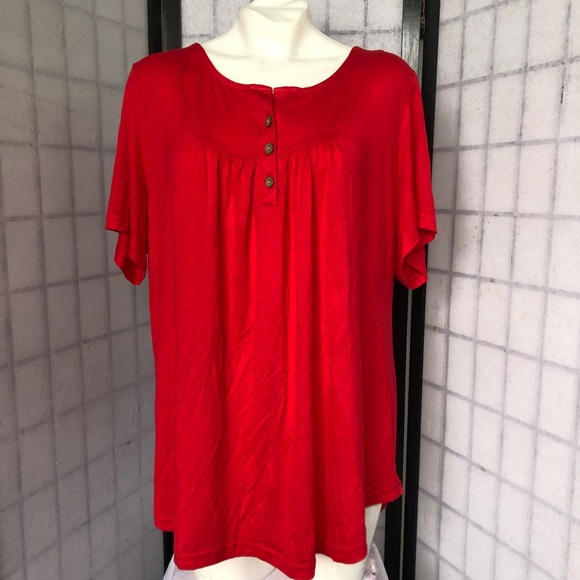 Pretty new with tags half sleeve xxl ladies top - Picture 4 of 9